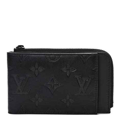 lv hybrid wallet|LOUIS VUITTON Calfskin Monogram Shadow Hybrid Wallet.